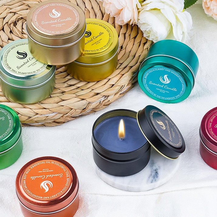 Atmospheric scented candle