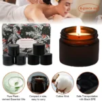 Gift box set scented candle