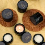 Gift box set scented candle