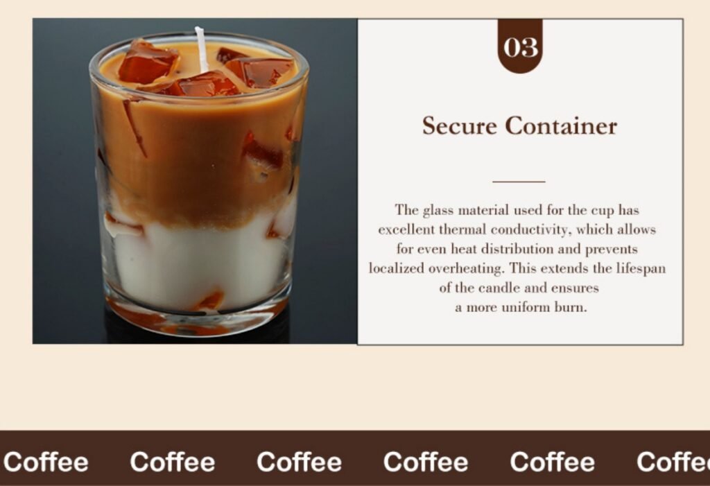 Creative scented candle Product multi-angle display images