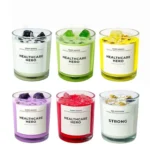 Soy wax natural scented candle