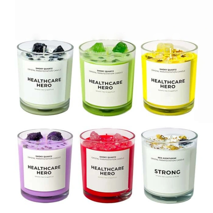 Soy wax natural scented candle
