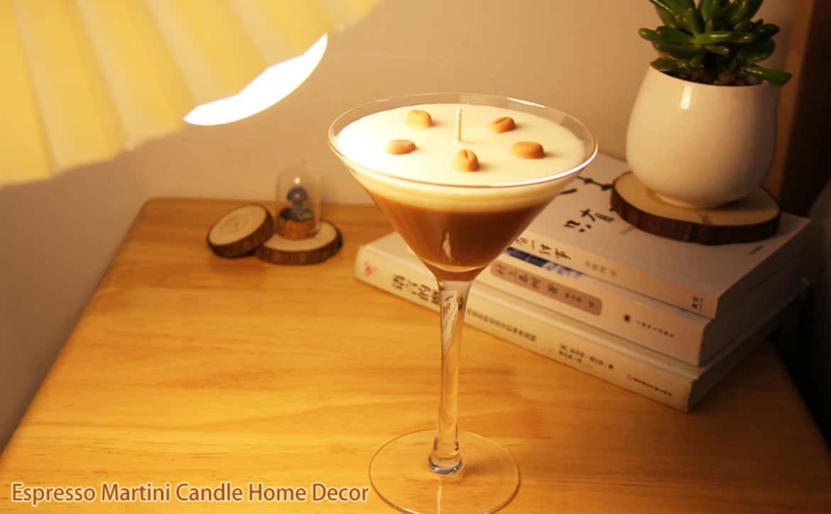 Coffee scented candle Product multi-angle display images