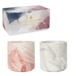 Natural soy wax scented candle
