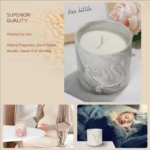 Natural soy wax scented candle