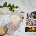 Natural soy wax scented candle