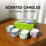 Hand-poured scented candle