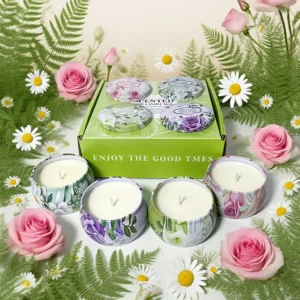 Hand-poured scented candle