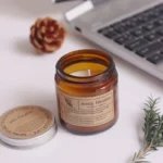 Smokeless scented candle