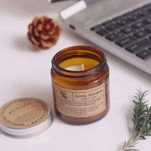 Smokeless scented candle
