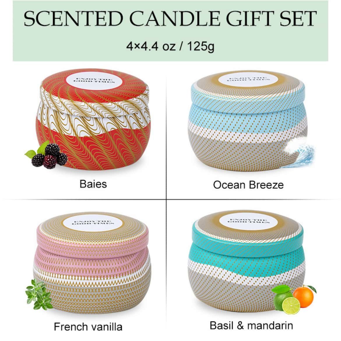 Dopamine Scented Candle Optional fragrance types