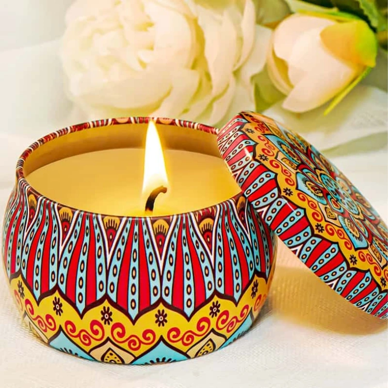 Floral Scented Candle