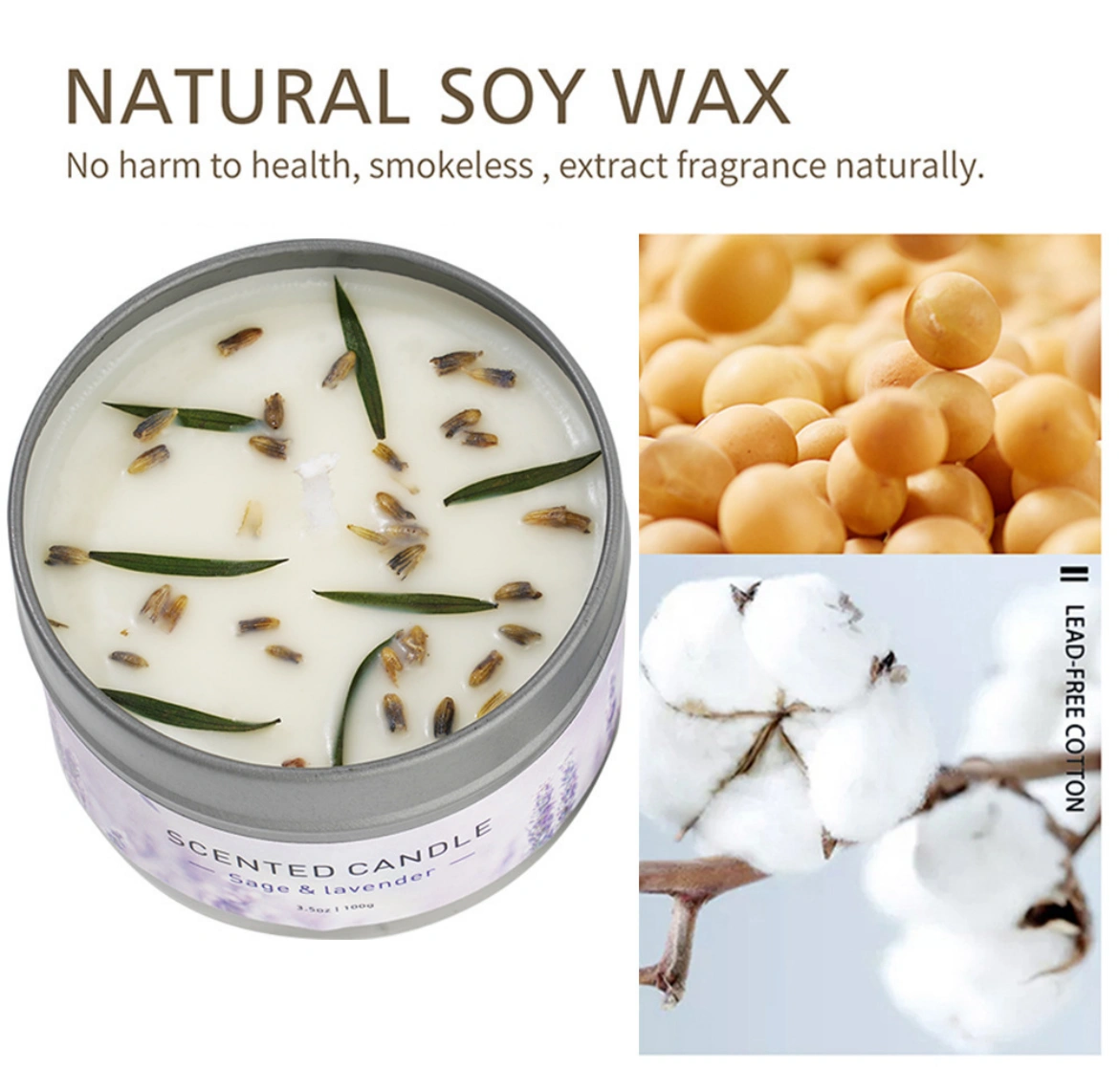 Wholesale soy wax candles