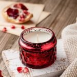 Festive scented candle