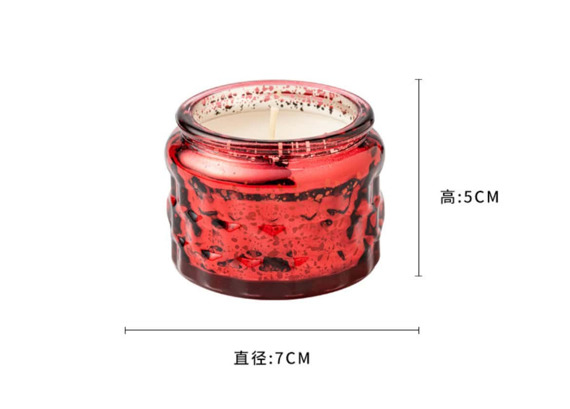 Festive scented candle Product multi-angle display images