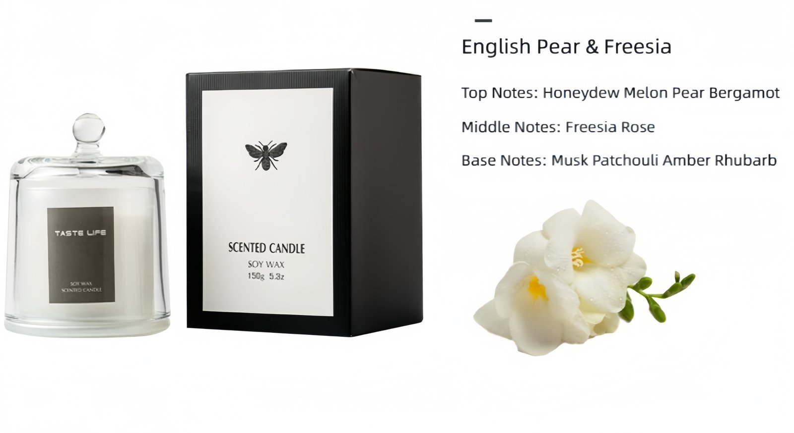 Fruity Floral Scented Candle