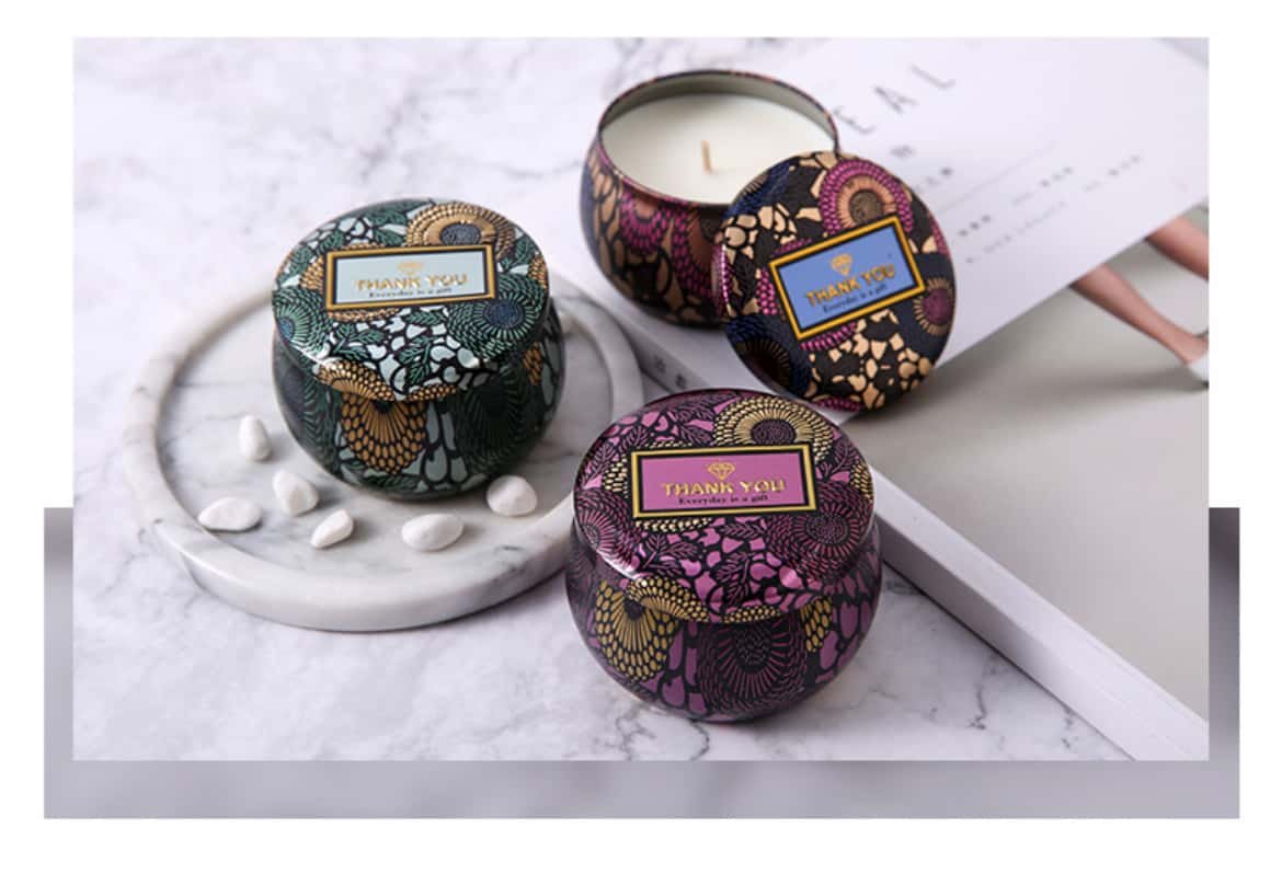 Home Ambiance Scented Candles Product multi-angle display images