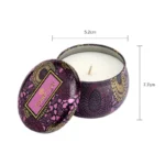Tin can scented candle bulk purchase
