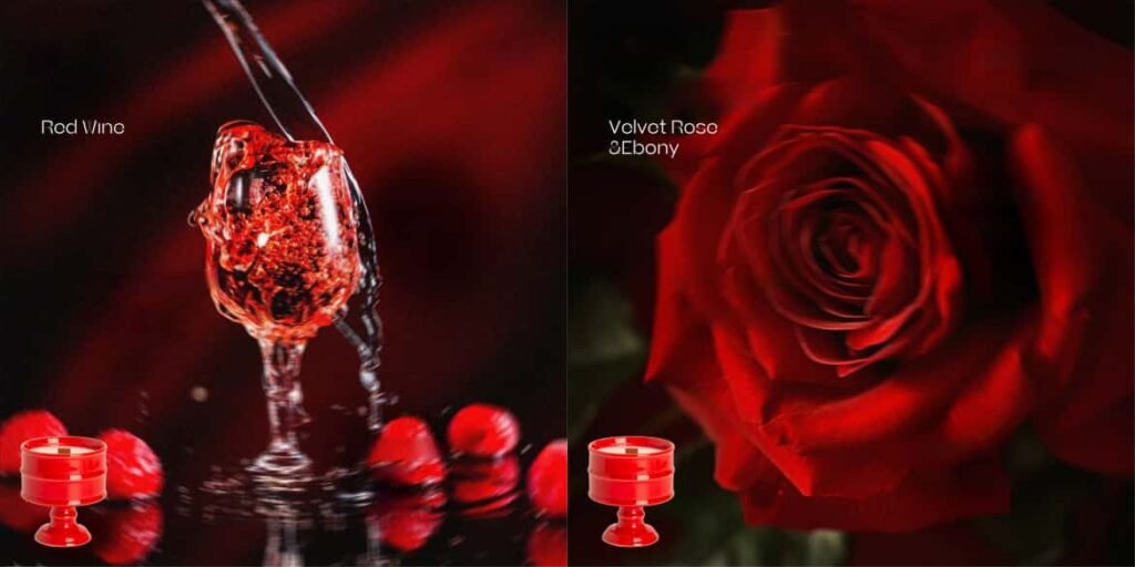 Home Fragrance Scented Candle Details