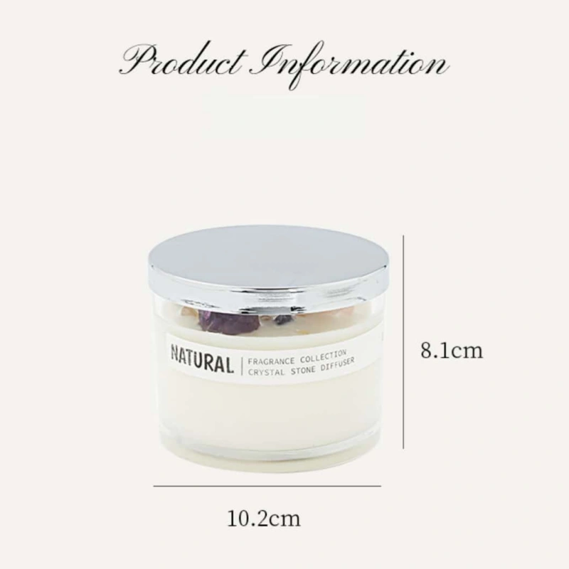 Lavender scented candle