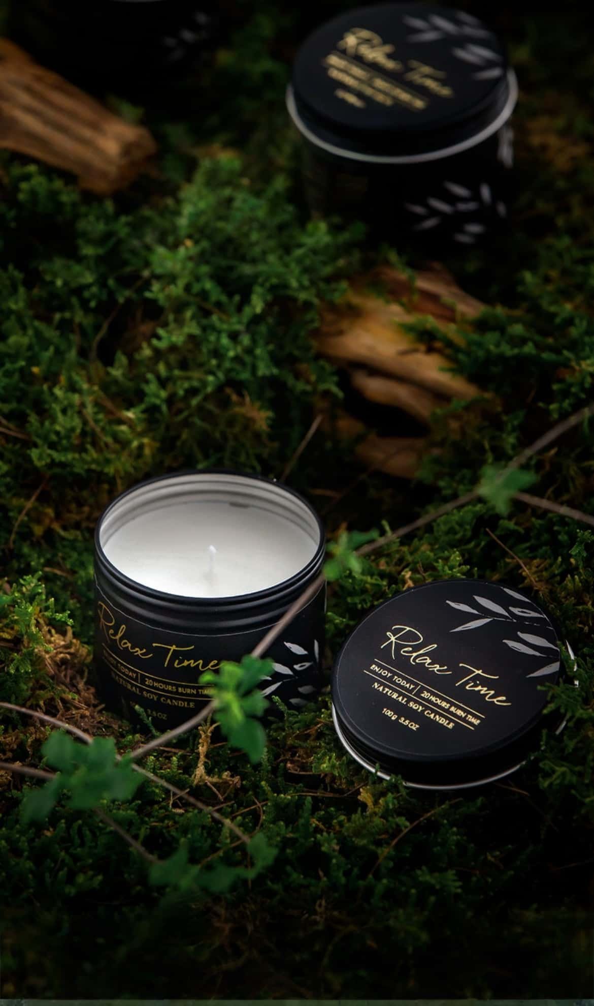 Office Scented Candles Product multi-angle display images