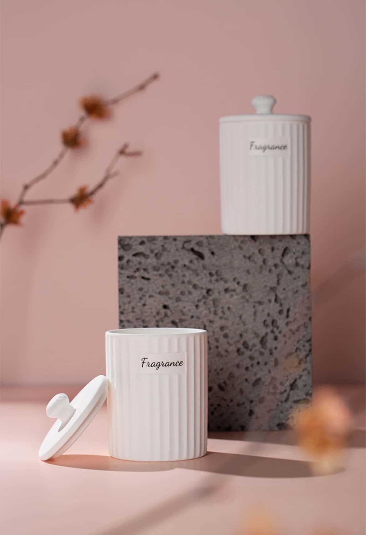 Premium Scented Candle | Silent Confession Gift Box Product multi-angle display images