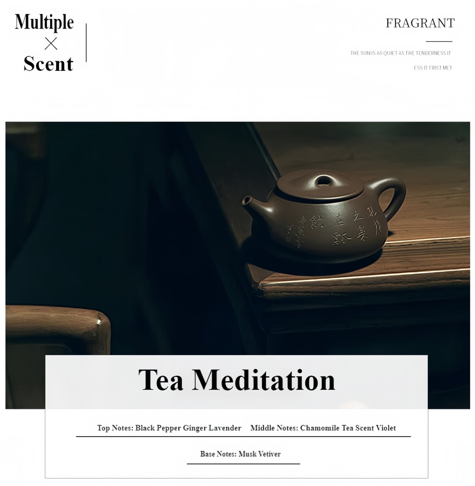 Woody Scented Candle Optional fragrance types