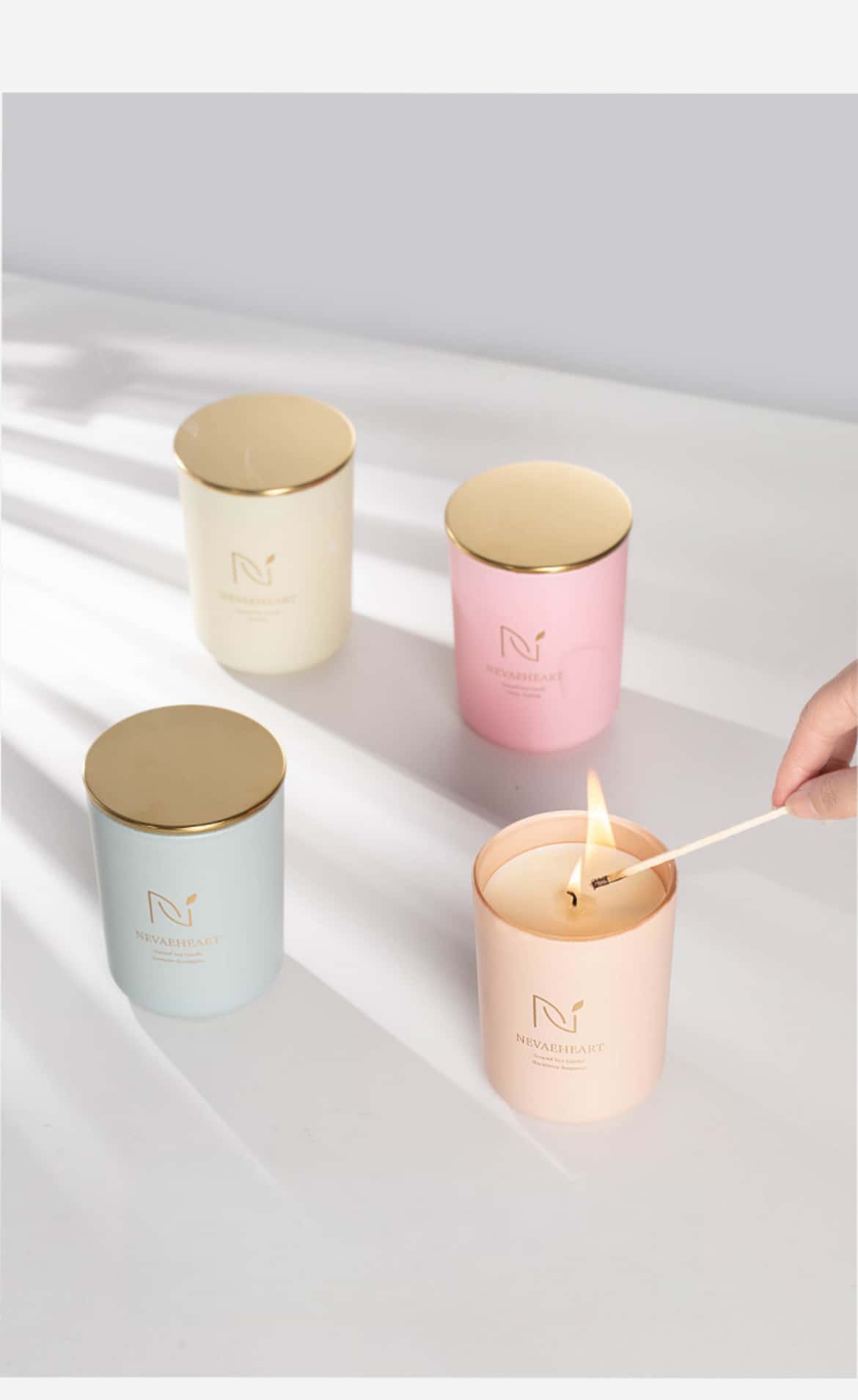 scented candle for relaxation Product multi-angle display images