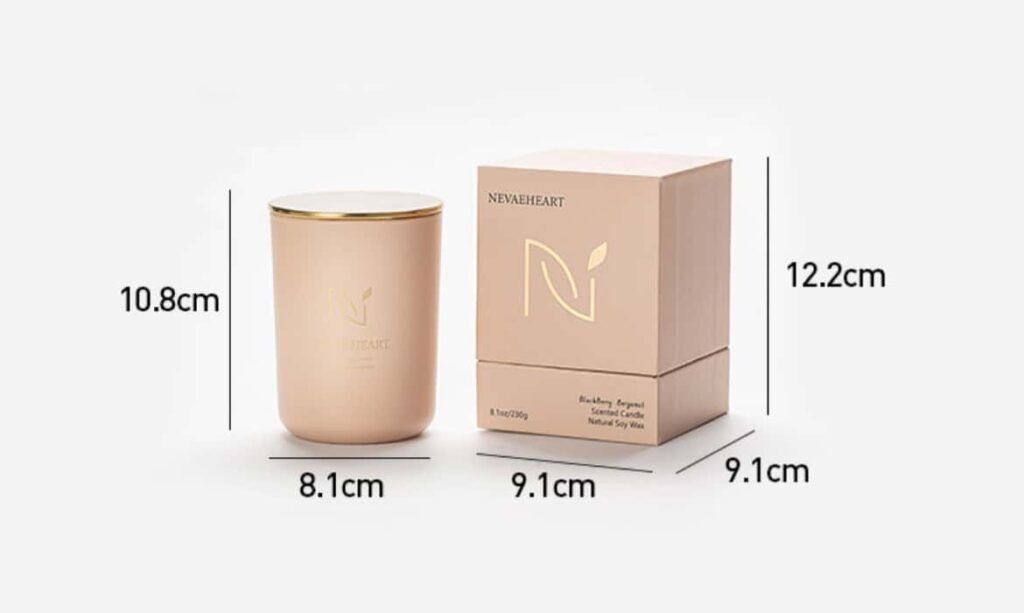 scented candle for relaxation Product multi-angle display images