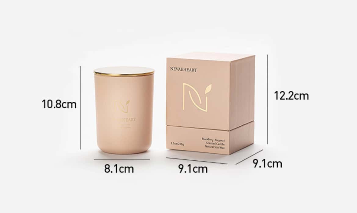 scented candle for relaxation Product multi-angle display images