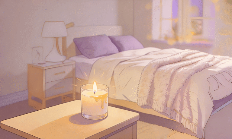 scented candle good for sleeping