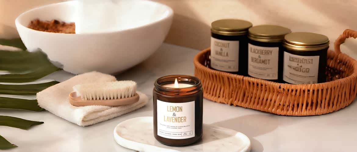 scented candles for commercial spaces