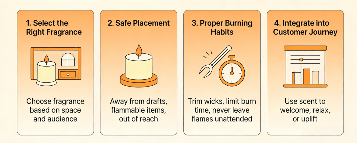 The Best Way to Use Scented Candles