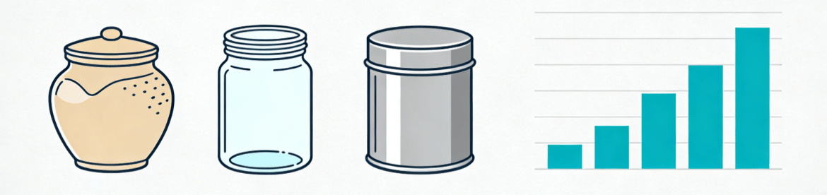 Ceramic vs Glass vs Metal Candle Jars