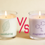 Essential oil scented candle