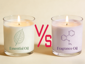 Essential Oil vs Fragrance Oil Scented Candles