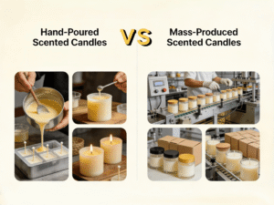 Hand-Poured vs Mass-Produced Scented Candles