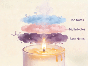 How Scented Candle Fragrance Notes Work