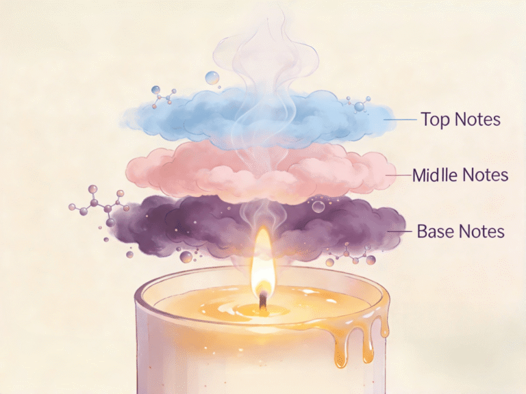 How Scented Candle Fragrance Notes Work