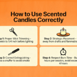How to use scented candles correctly