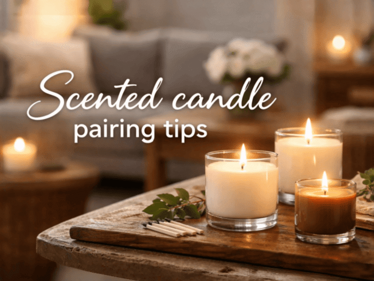 Scented candle pairing tips