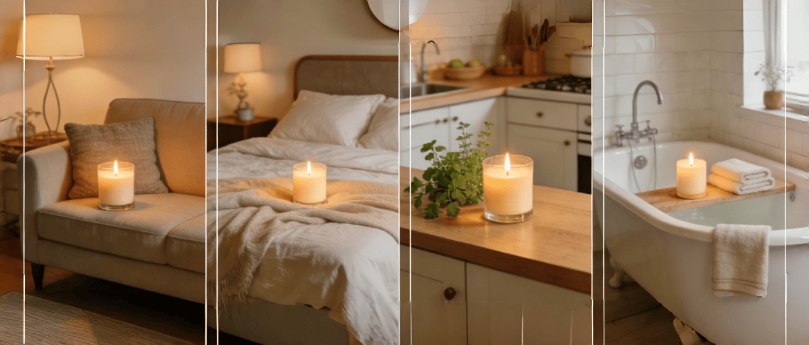 Scented candle pairing tips