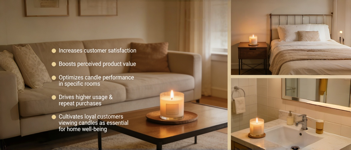 Scented candle pairing tips