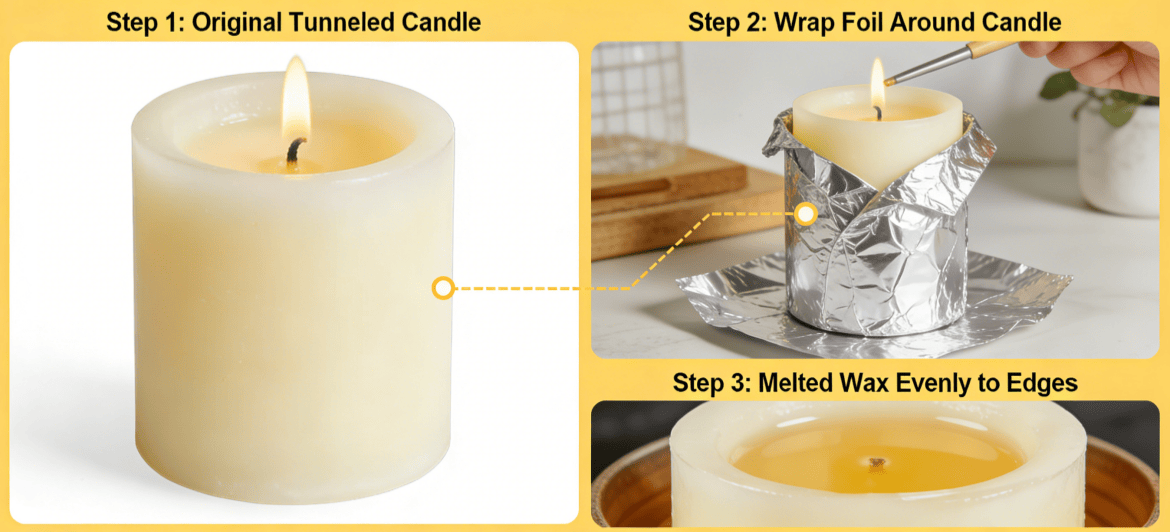 How to Fix Candle Tunneling