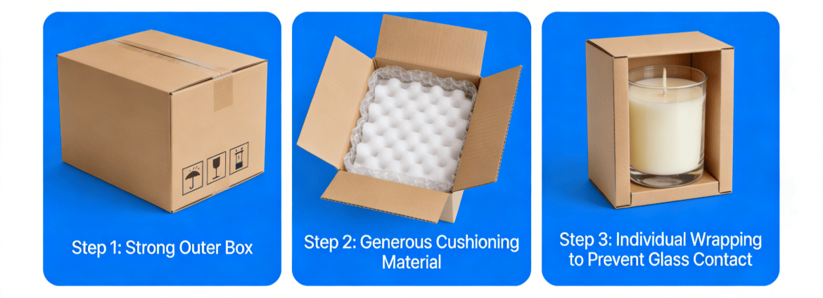 How to Safely Ship Scented Candles