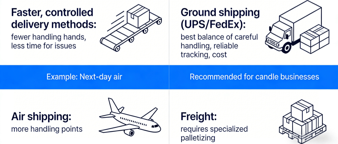 How to Safely Ship Scented Candles