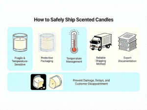 How to Safely Ship Scented Candles