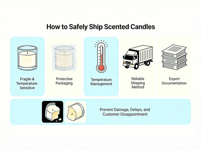 How to Safely Ship Scented Candles