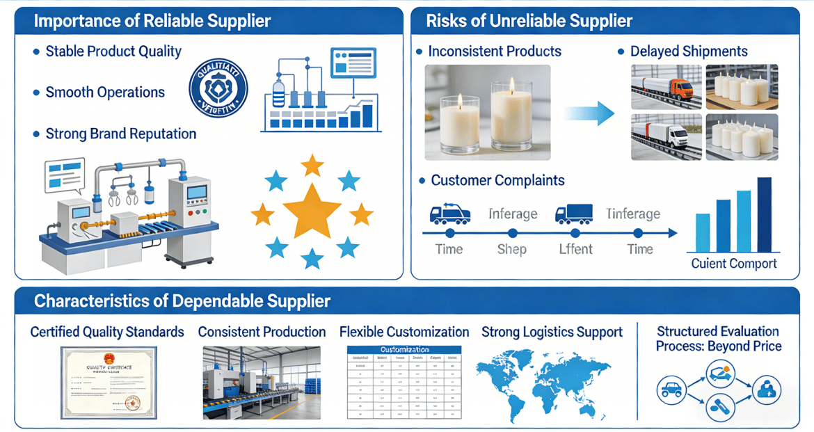 Reliable Scented Candle Supplier