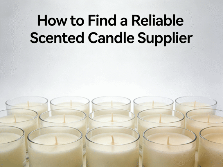 Reliable Scented Candle Supplier